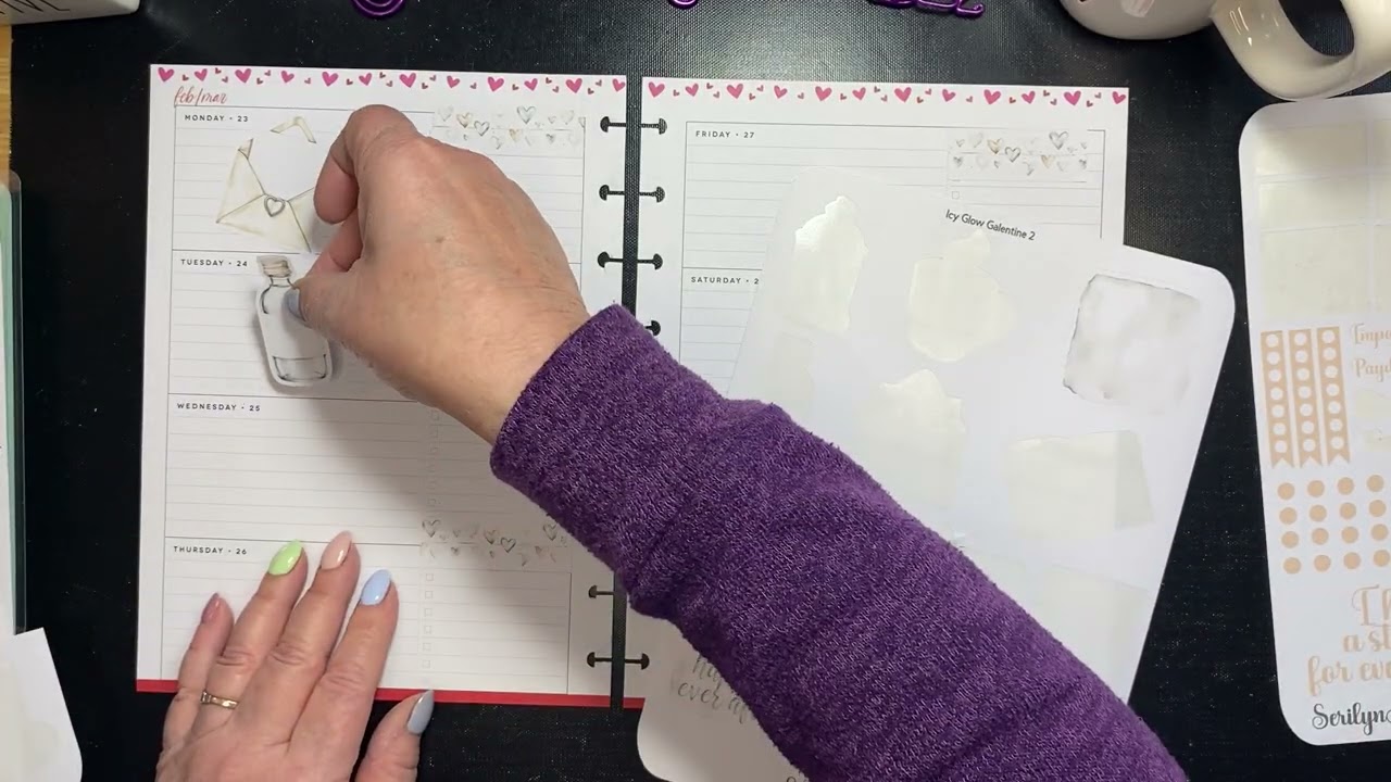 Happy Planning in my Social Media Planner. Feb. 23 - March 1