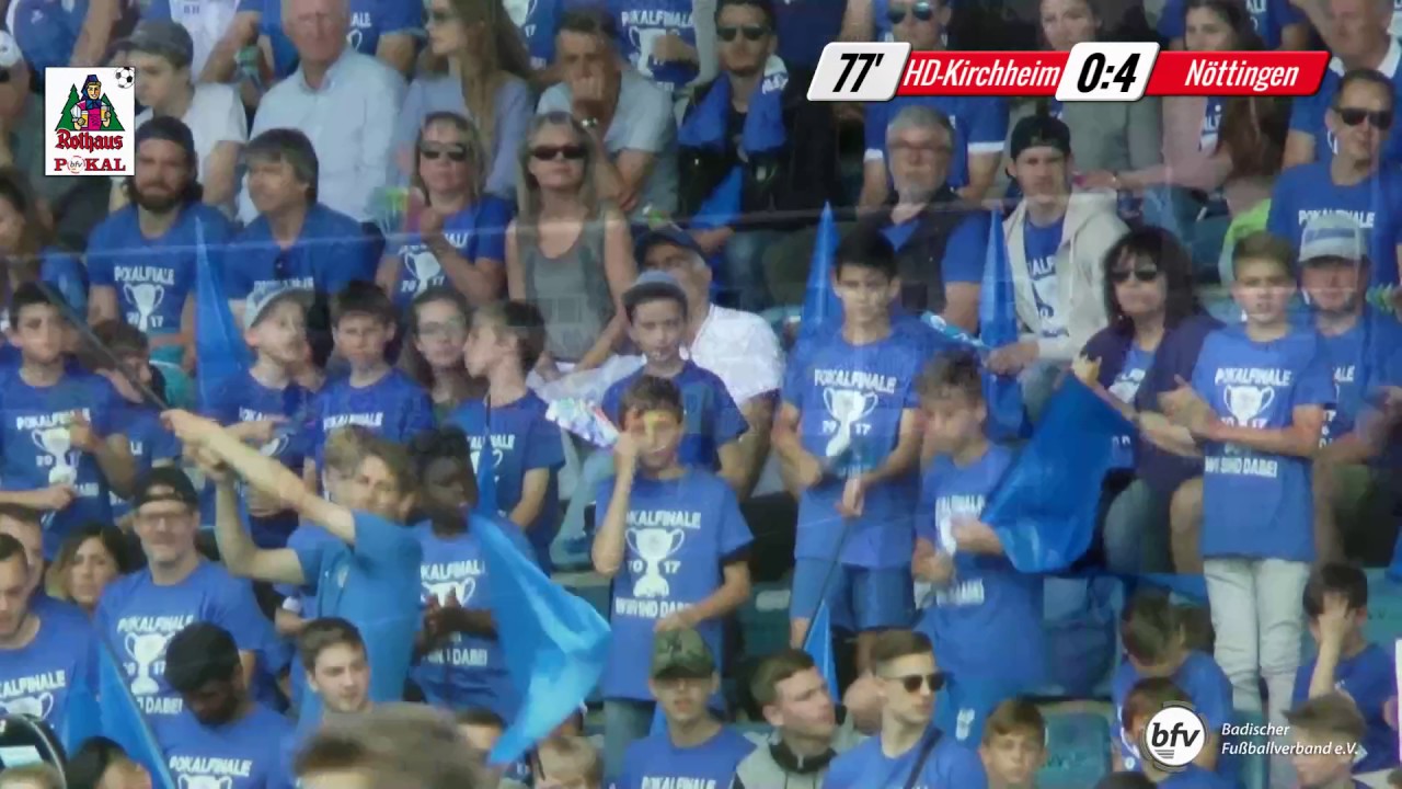 Rothaus Pokal Baden, Finale: SG HD-Kirchheim vs. FC Nöttingen - Zusammenfassung