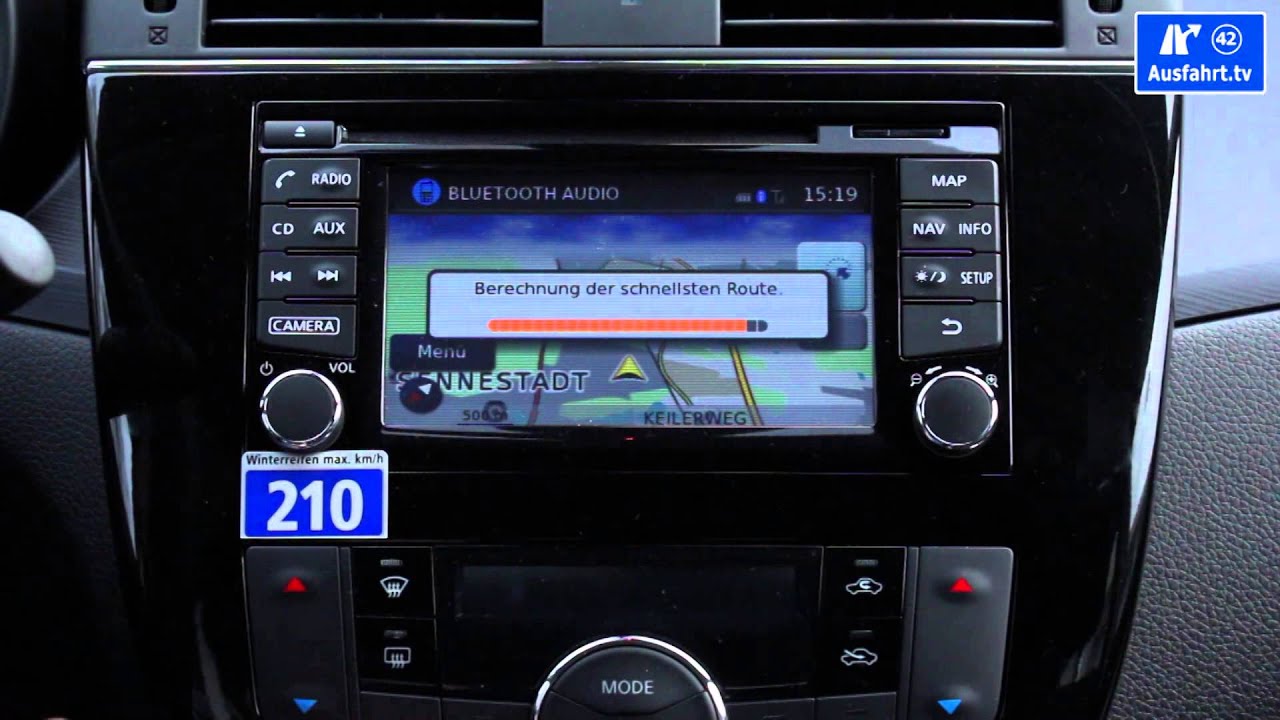 MobileGeeks Tech-Check: Nissan Pulsar - Infotainmentsystem