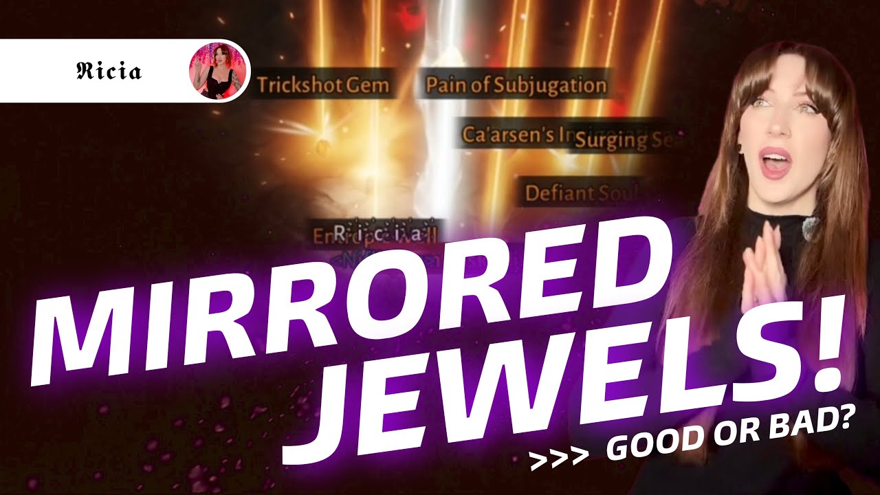 MIRRORED JEWELS. Diablo Immortal. 