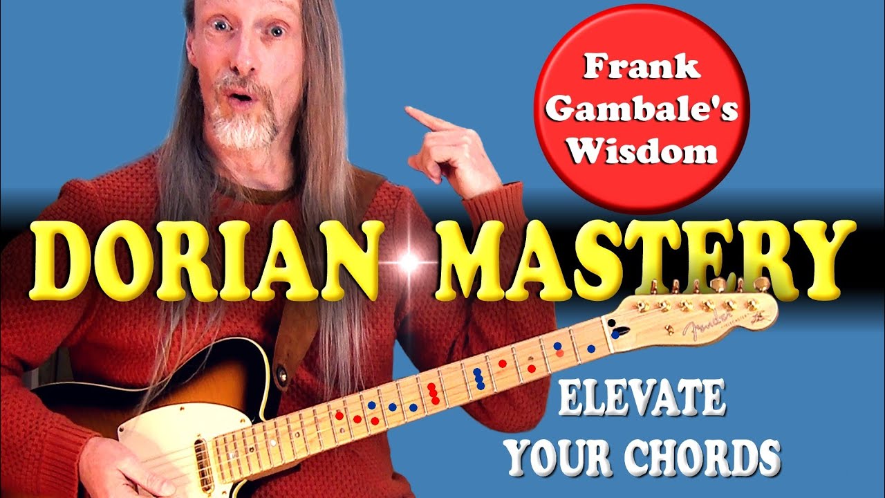 Mastering the DORIAN MODE 🎸🎶✨ The Sound, Scale & Chords (Frank Gambale Method) 📚🔥 Guitar-Nerdery 155