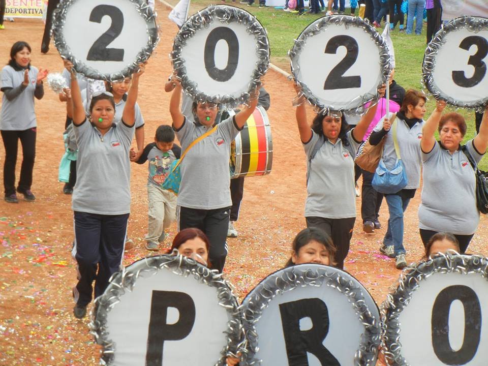 INAUGURACIÓN DE LAS OLIMPIADAS DE PADRES DE FAMILIA 2016