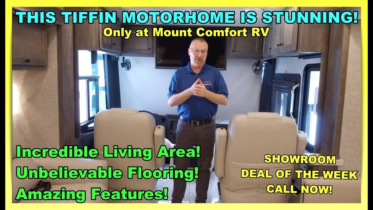 New 2023 Tiffin Allegro Bus 40IP Showroom Deal of the Week Review | Mount Comfort RV