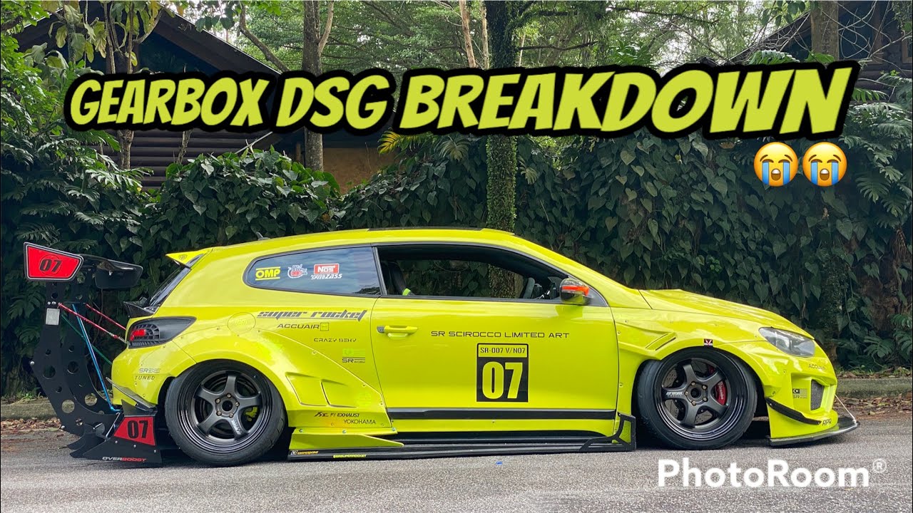 VW SCIROCCO ALONG GEARBOX ROSAK GENG...