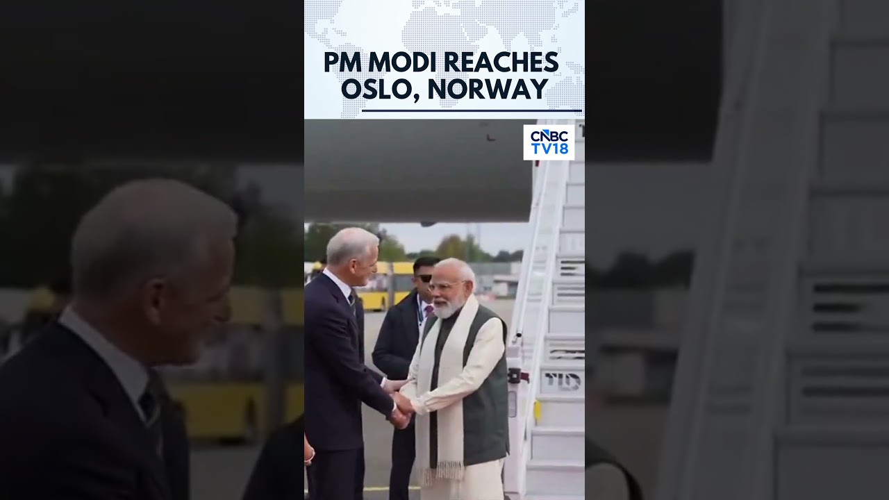 Prime Minister Narendra Modi Arrives In Oslo, Norway For Summit | India-Norway Summit | N18G