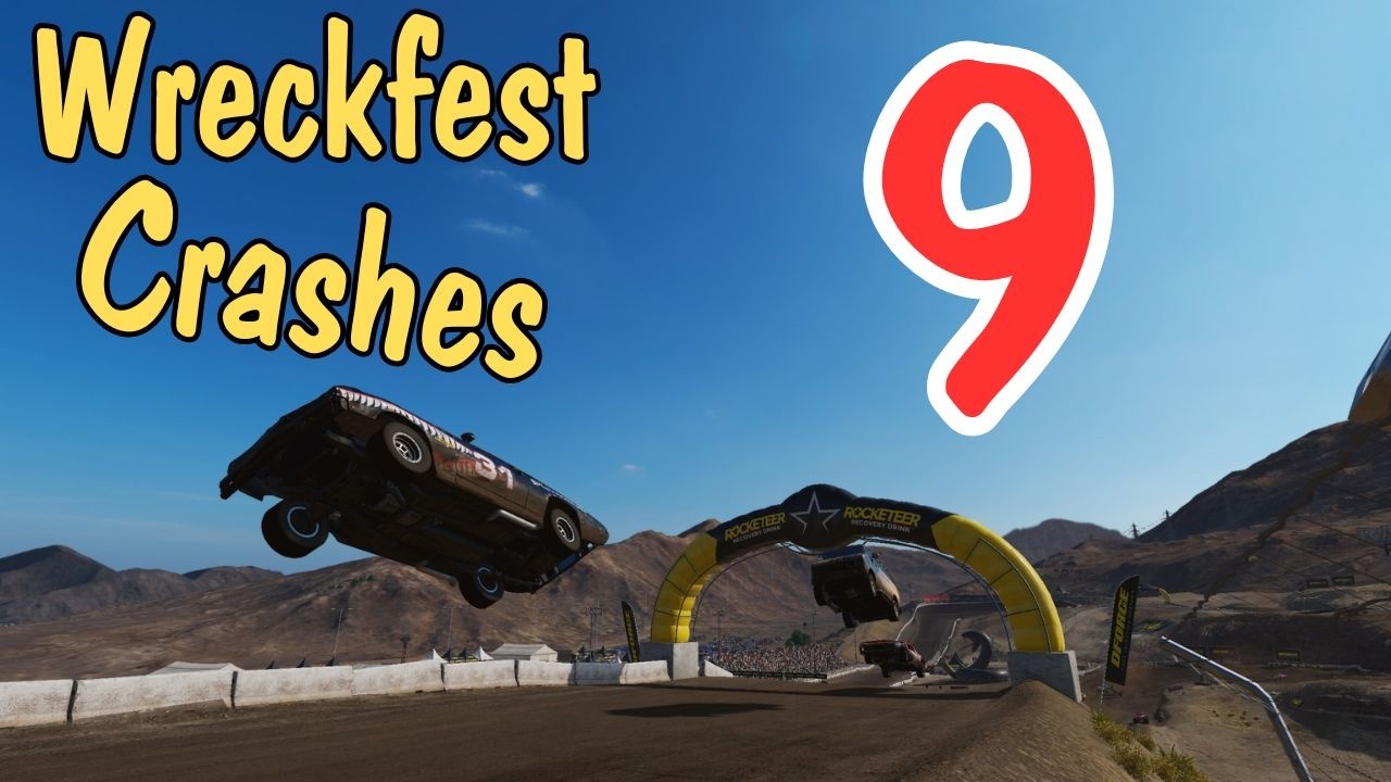 Wreckfest - Crash Compilation #9