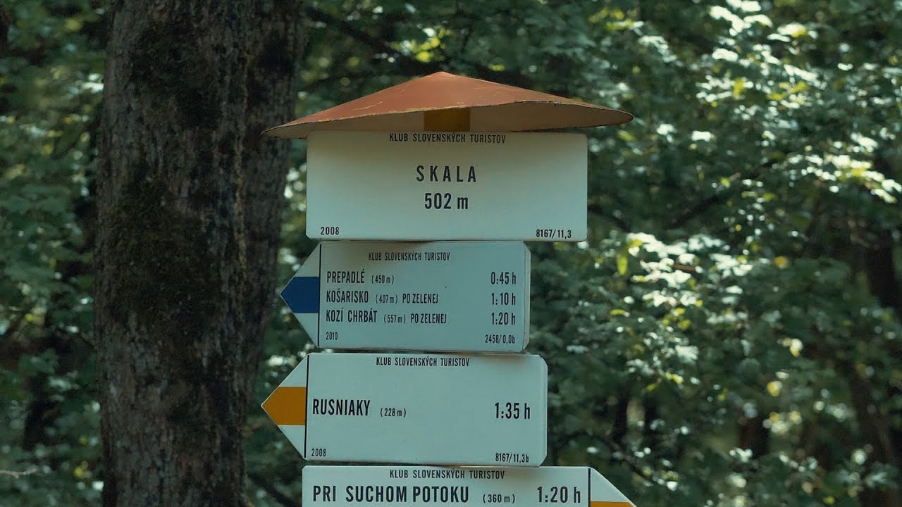 HILL SKALA 502 MNM - Malé Karpaty Landscape video