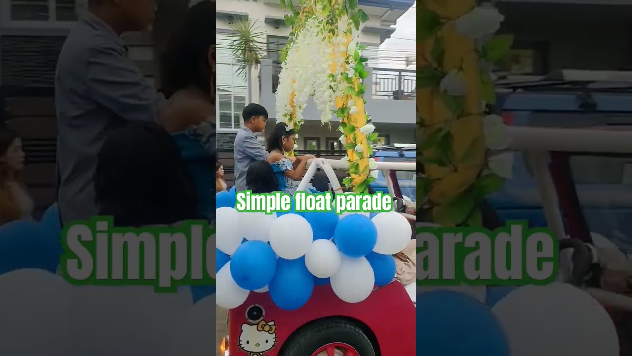 simple float parade #shorts #viral #floatparade