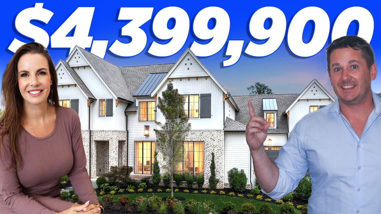 Luxury Home Tour: Modern Tudor in The Grove | Pool & Golf Views | Moving to Nashville