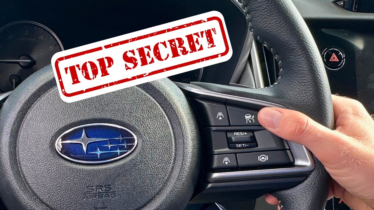 Top 5 Hidden Subaru Settings: Subaru Forester, Outback, Crosstrek