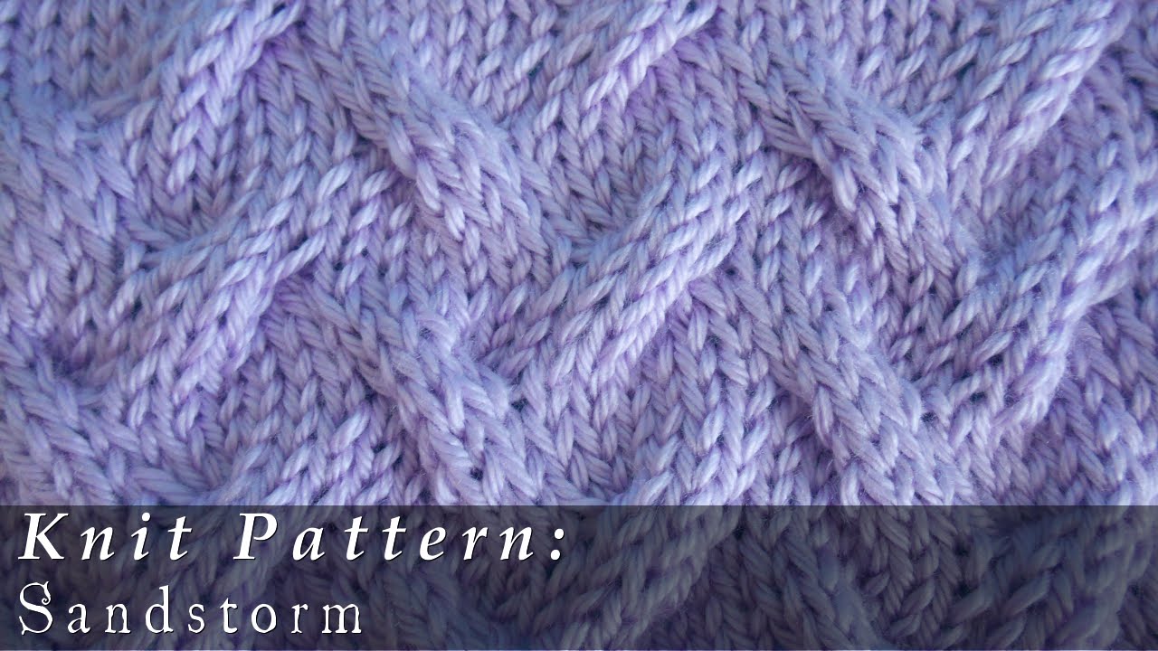 Sandstorm { Knit }