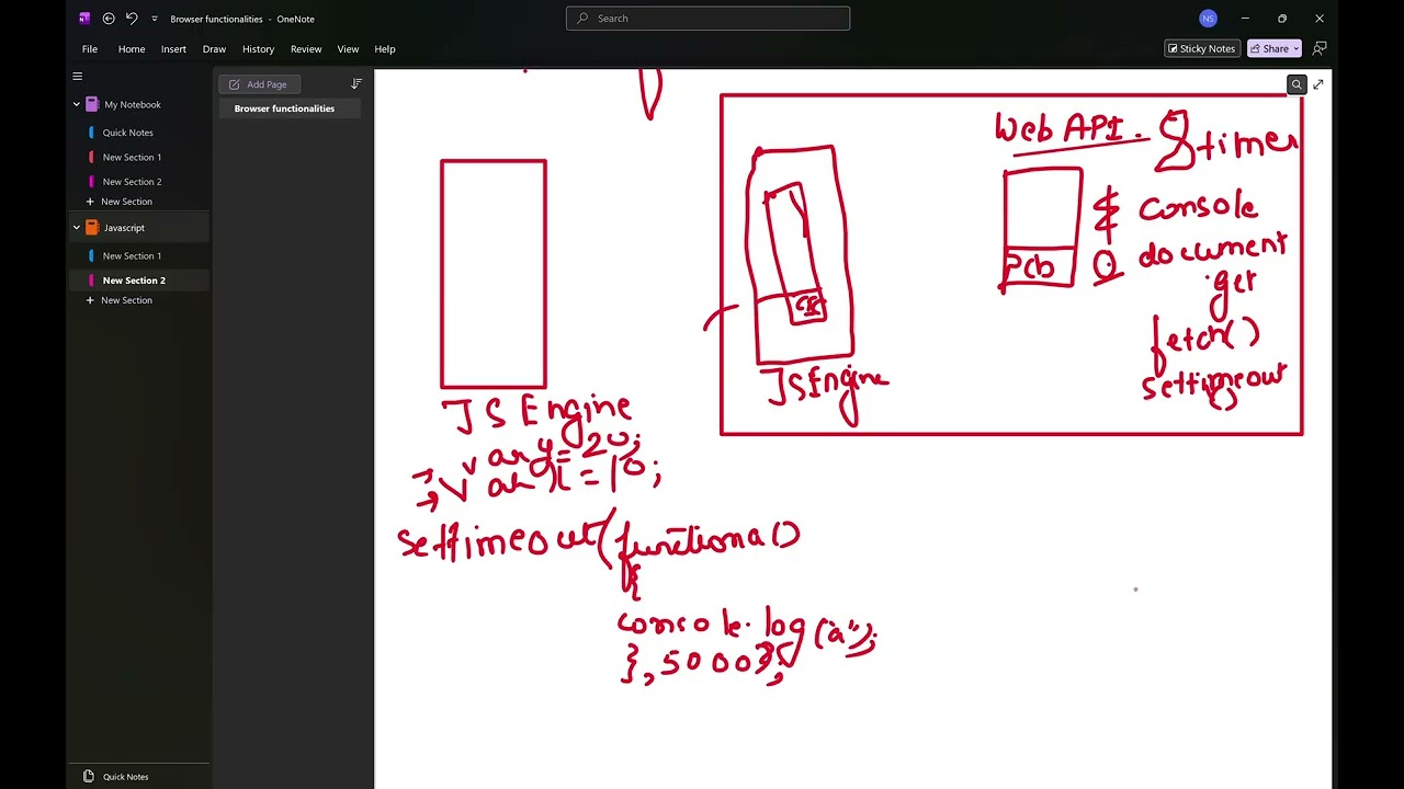 How JS runs code ? | Web APIs | Async Operations | Event Loop | Callback, Microtask Queue