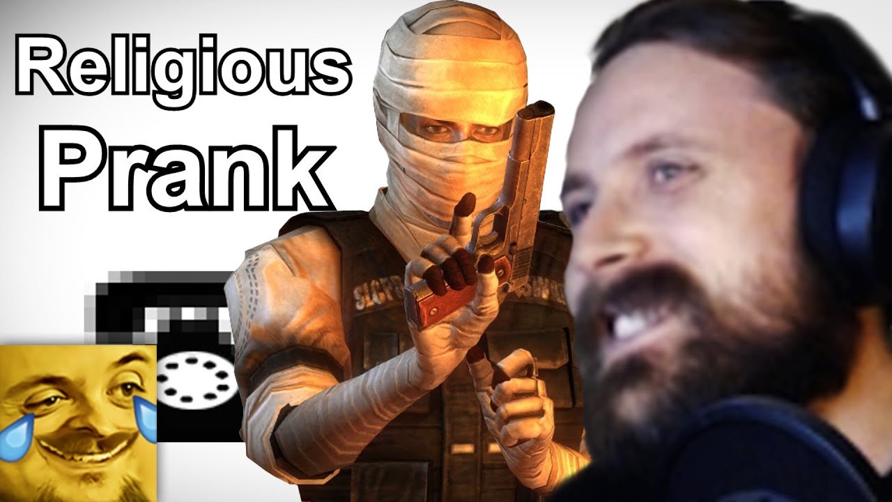 Forsen Reacts to Joshua Graham Calls Religious Hotlines - Fallout New Vegas Prank Call