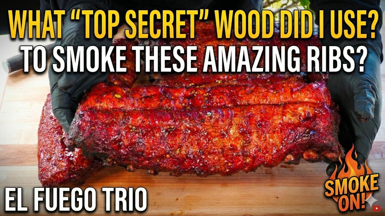 Baby Back Ribs on the El Fuego Trio + A SECRET Wood!