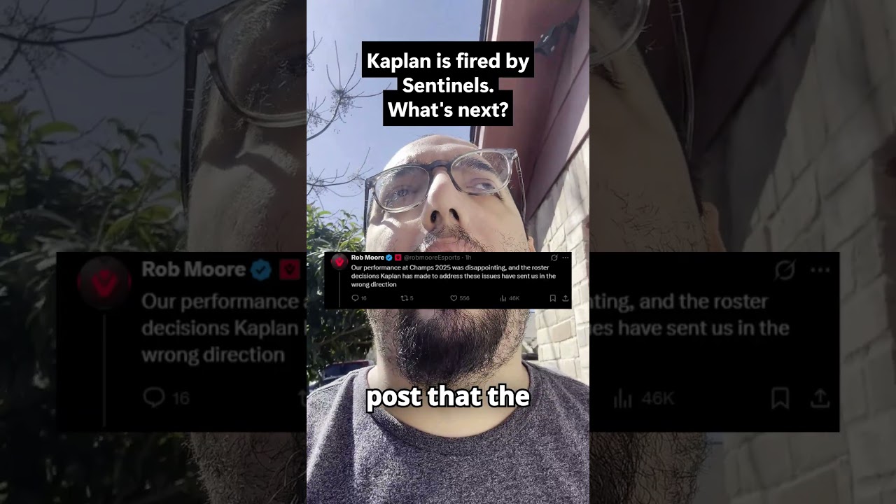 Kaplan is OUT as head coach of Sentinels. What's next?
