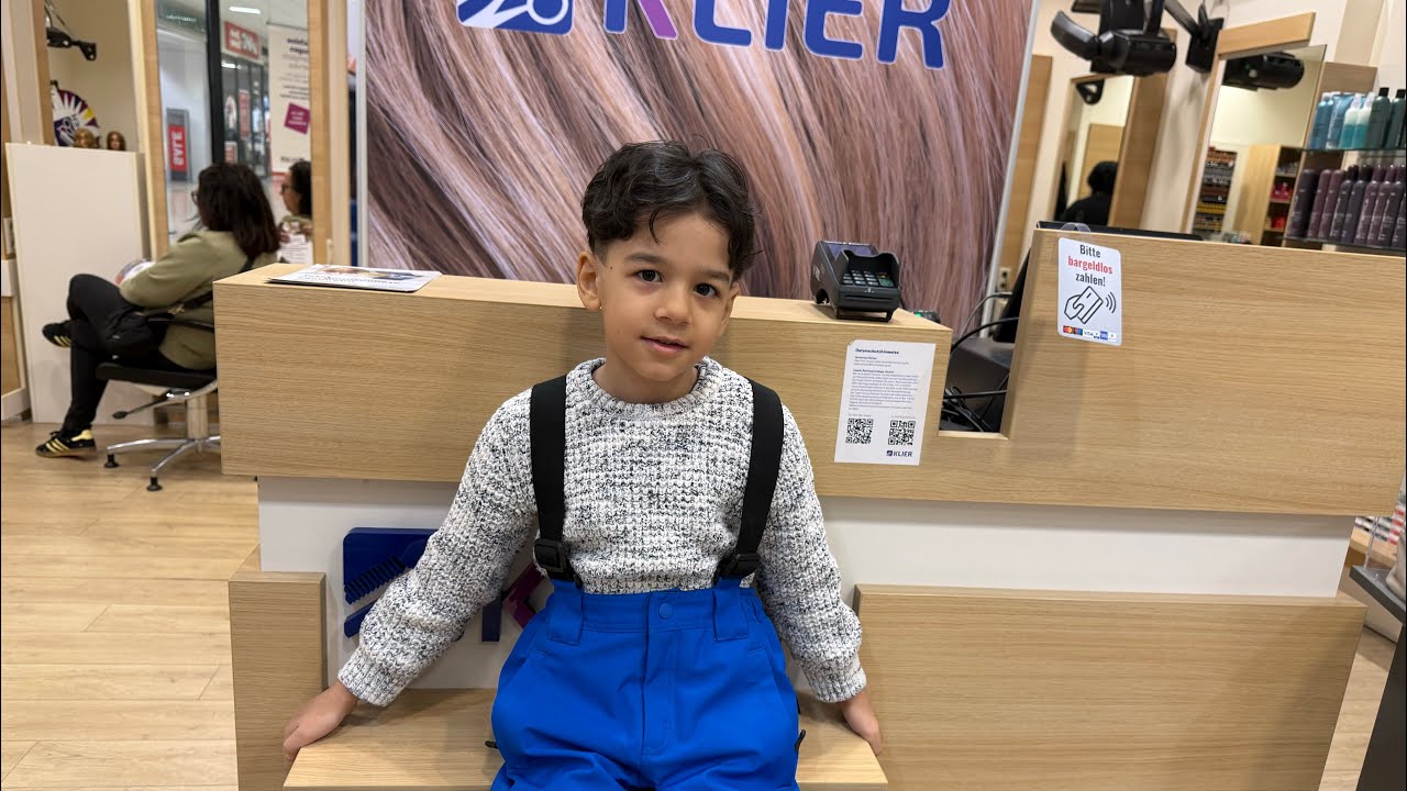 Friseurbesuch mit Mert 
