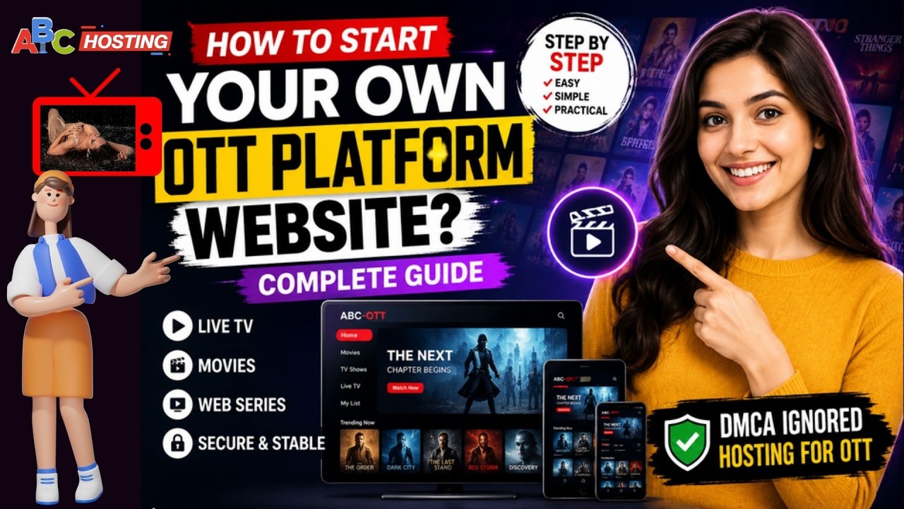 Stop Paying for Netflix: Build Your Own OTT Platform Now! | Step-by-Step Guide