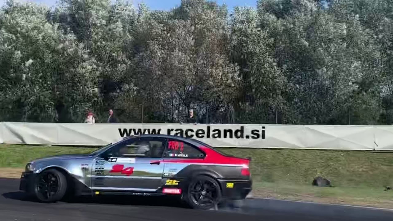 BMW E46 M3 DRIFTING - SALVATORE VITALE | Adria Drift Series R4 - Raceland Krsko |