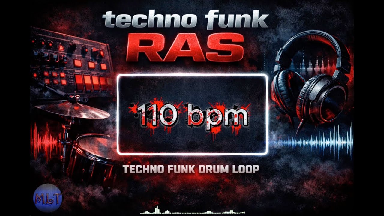 110 bpm - Backing Techno Funk Metronome
