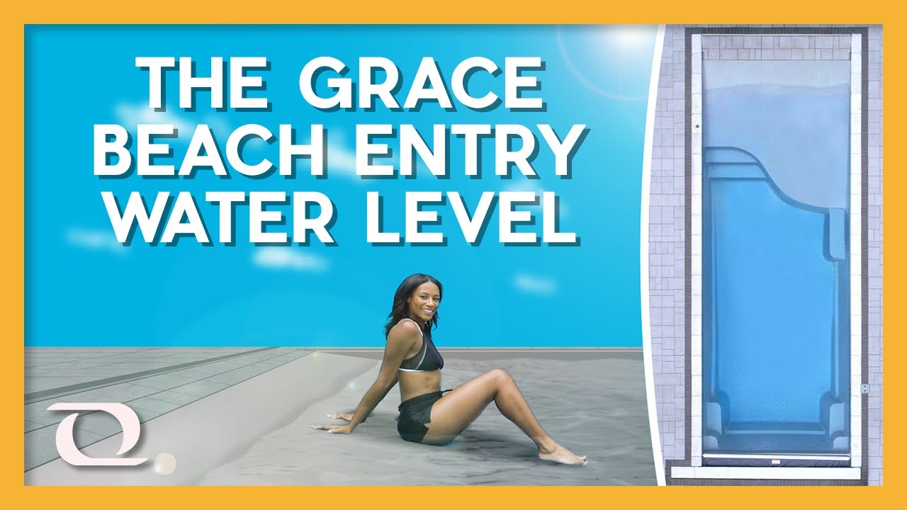 The Grace Beach Entry Pool Water Level | Thursday Pools