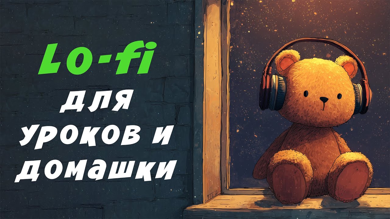 Lo-fi для уроков и домашки - детский lo-fi для учёбы и концентрации 🧸📚