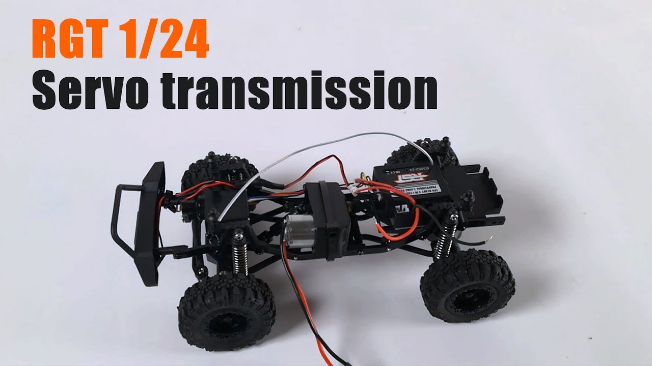 RGT 1/24 servo transmission