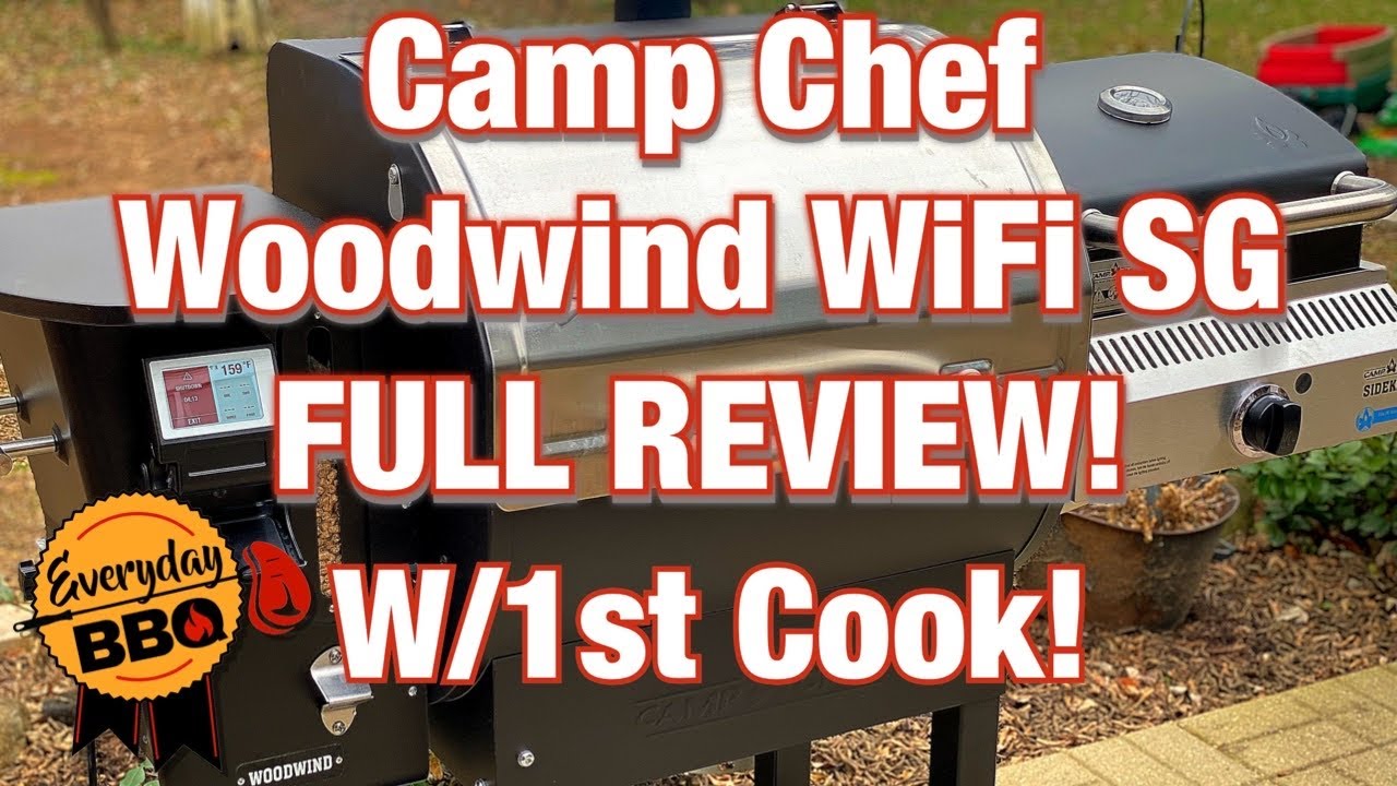 Обзор Camp Chef Woodwind WiFi SG 24 с ребрышками и стейком | Camp Chef Sidekick