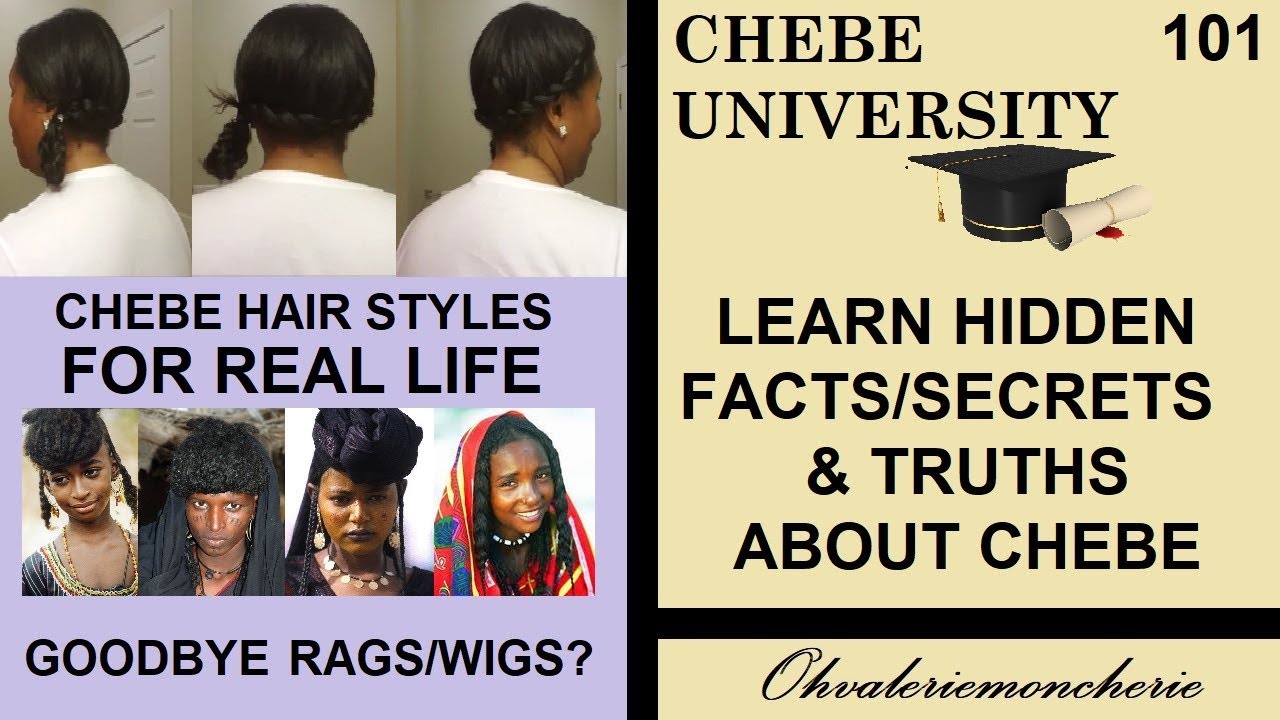 🏫 Learn Amazing Surprising TRUTHS About CHEBE 🏫 & Beautiful Chebe Hair Styles!