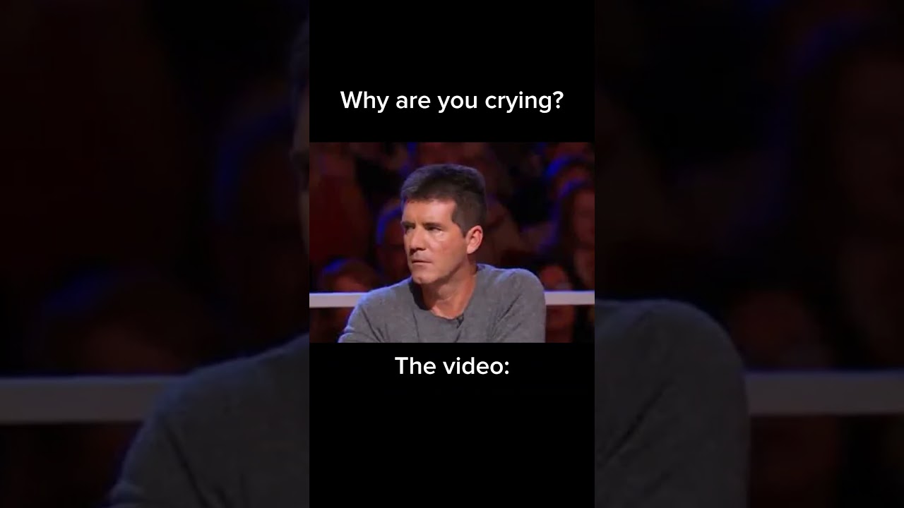 Simon is secretly the best 🫶 #sad #simoncowell #shortsfeed