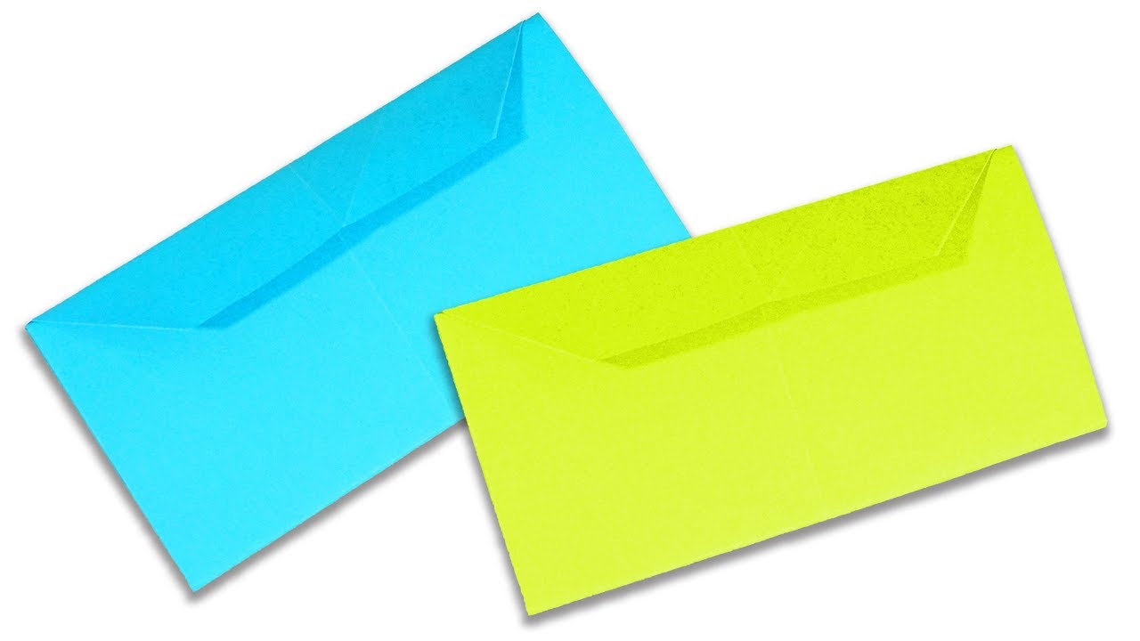 JAK ZROBIĆ KOPERTĘ Z PAPIERU **KOPERTA DIY** KOPERTA z PAPIERU - how to make envelope