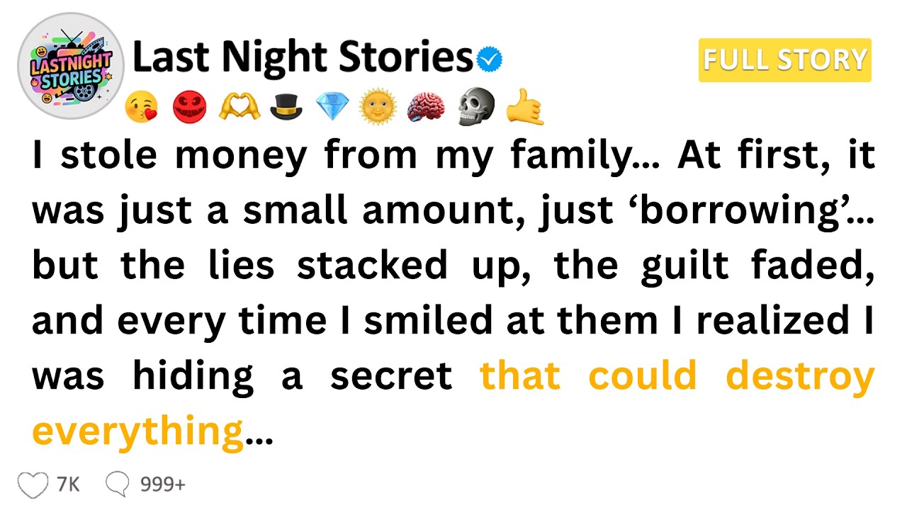 [Full Story] I stole money from my family… and they still don’t know