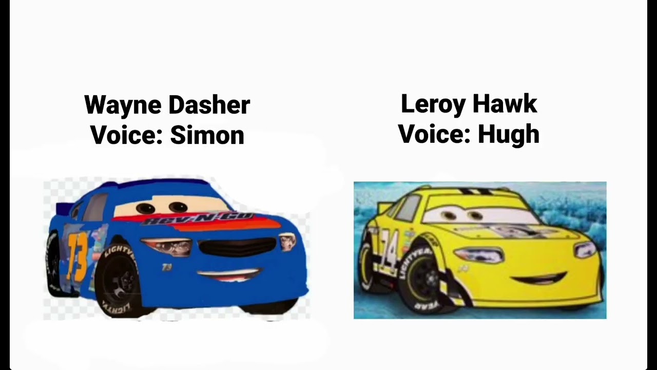 Veteran Racer's Voices (Care 3, Cars 4)