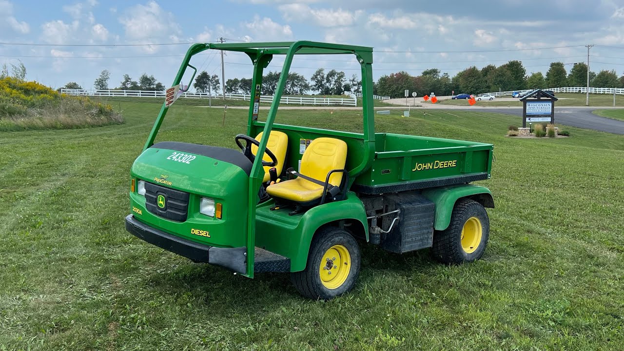 6864 - 2017 John Deere 2030A Diesel ProGator Utility Vehicle