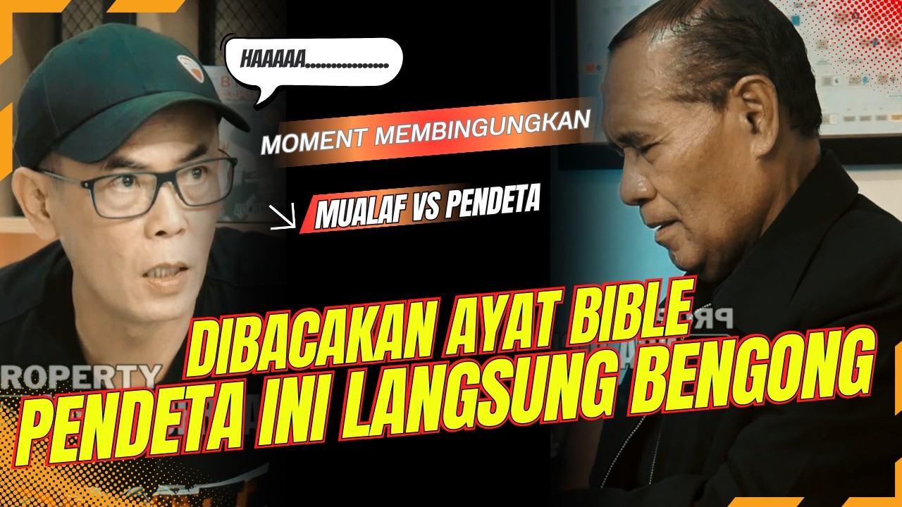 PENDETA INI LANGSUNG BENGONG DIBACAKAN AYAT BIBLE OLEH KOH DONDY TAN