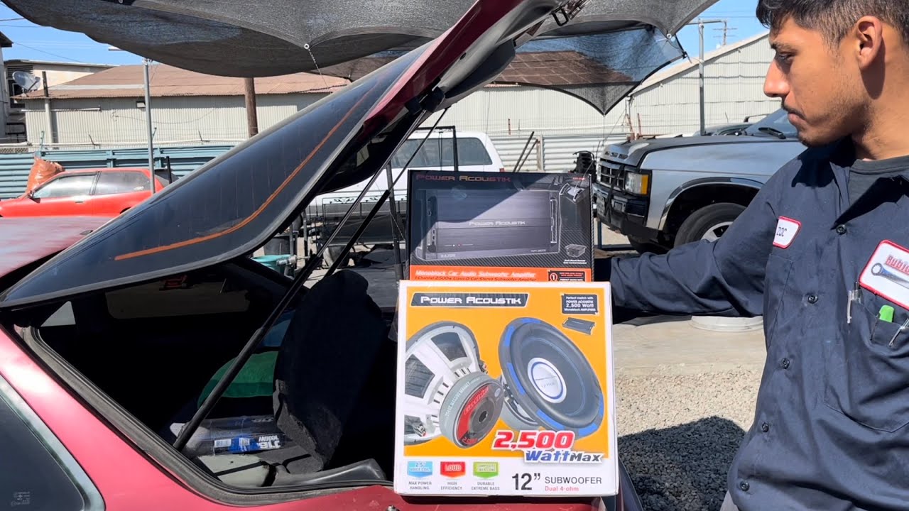 Power Acoustik Gothic 12” Subwoofer and Amplifier From Walmart Review ! 🔊