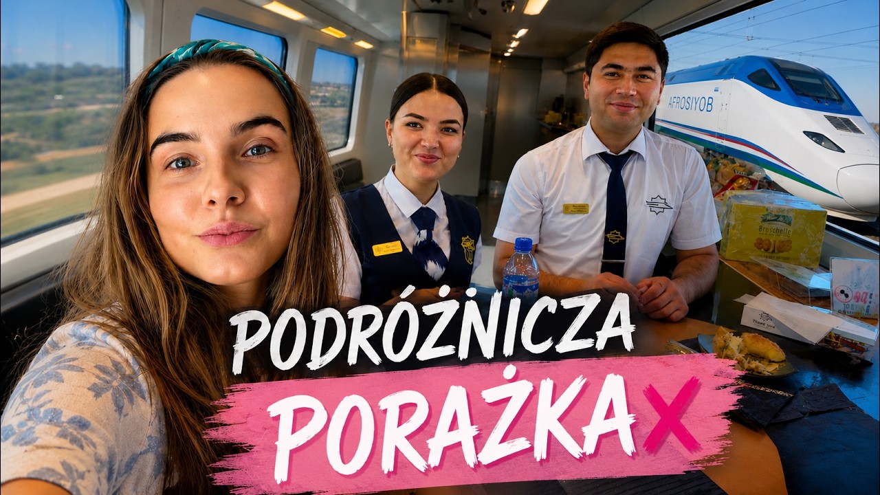 CO POSZŁO NIE TAK? 3 GODZINY w Samarkandzie! 😱 Pociąg, plov z konduktorami i logistyczny koszmar!
