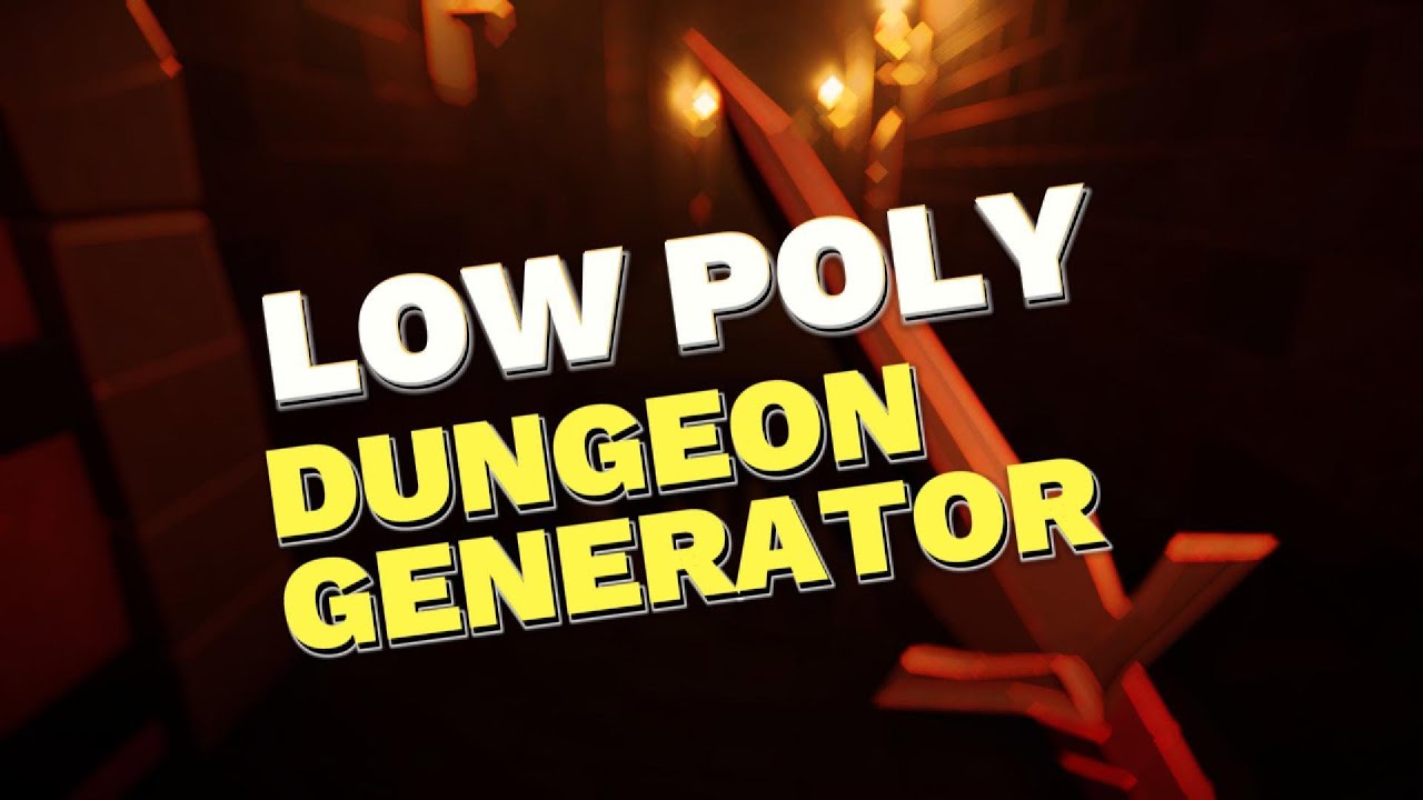 Low Poly Dungeon Generator