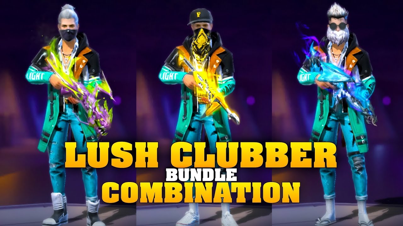 LUSH CLUBBER BUNDLE COMBINATION | 25 GOD LEVEL DRESS COMBINATION WITH LUSH CLUBBER BUNDLE