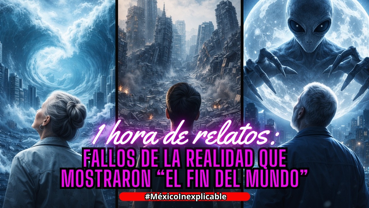 ESCALOFRIANTE ! Fallos de la realidad que MOSTRARON un FIN DEL MUNDO horripilant3 !
