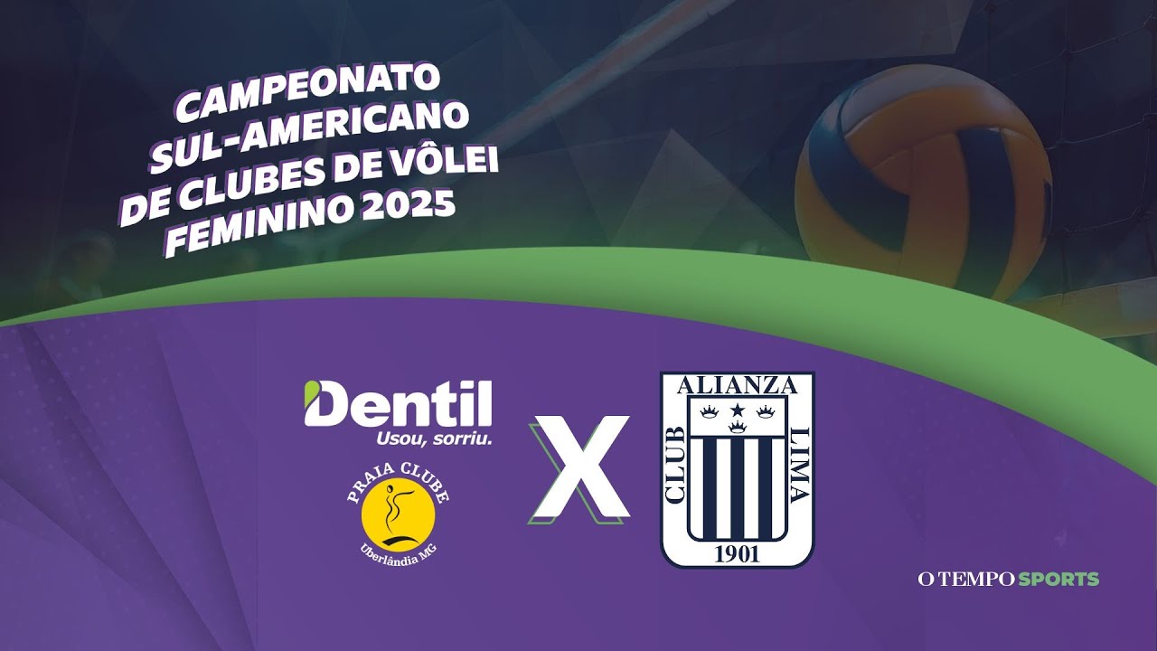 PRAIA CLUBE X ALIANZA LIMA (PER) - AO VIVO E COM IMAGENS - SUL-AMERICANO DE CLUBES DE VÔLEI
