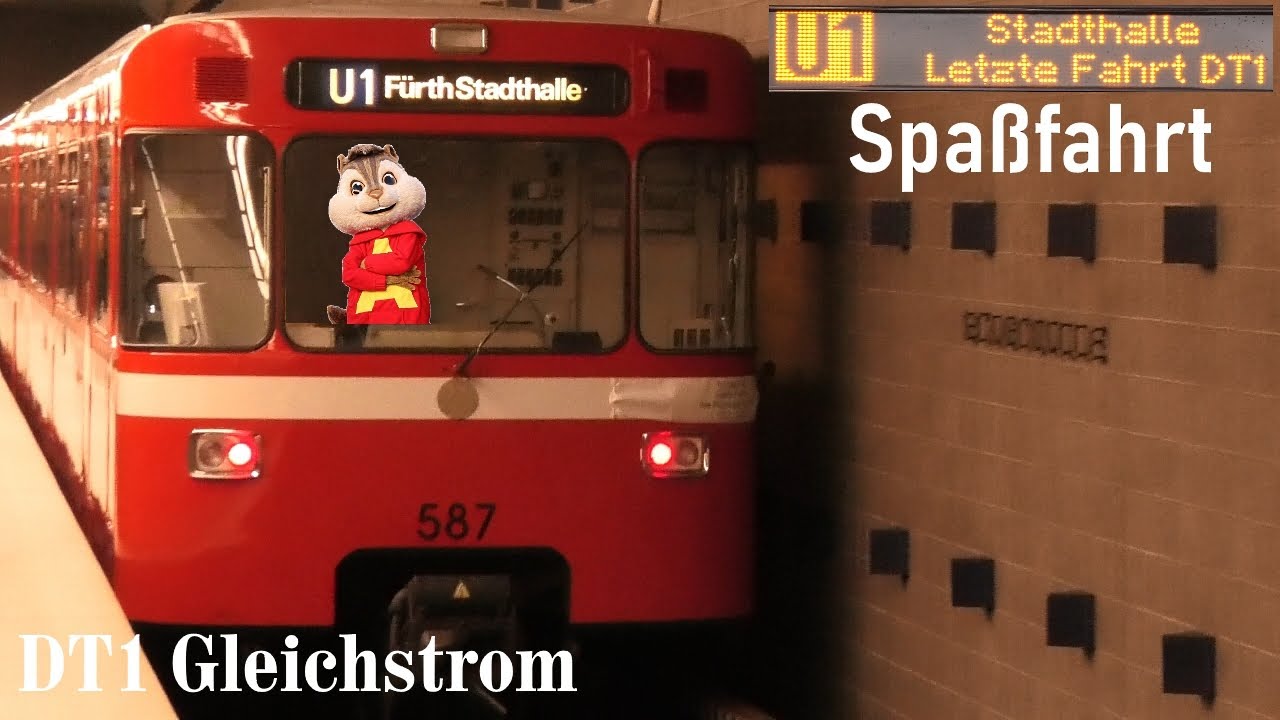 DT1 Abschiedsfahrt Teil 2/2 Gleichstrom von Langwasser bis Fürth & zurück [Spaßfahrt]_4K
