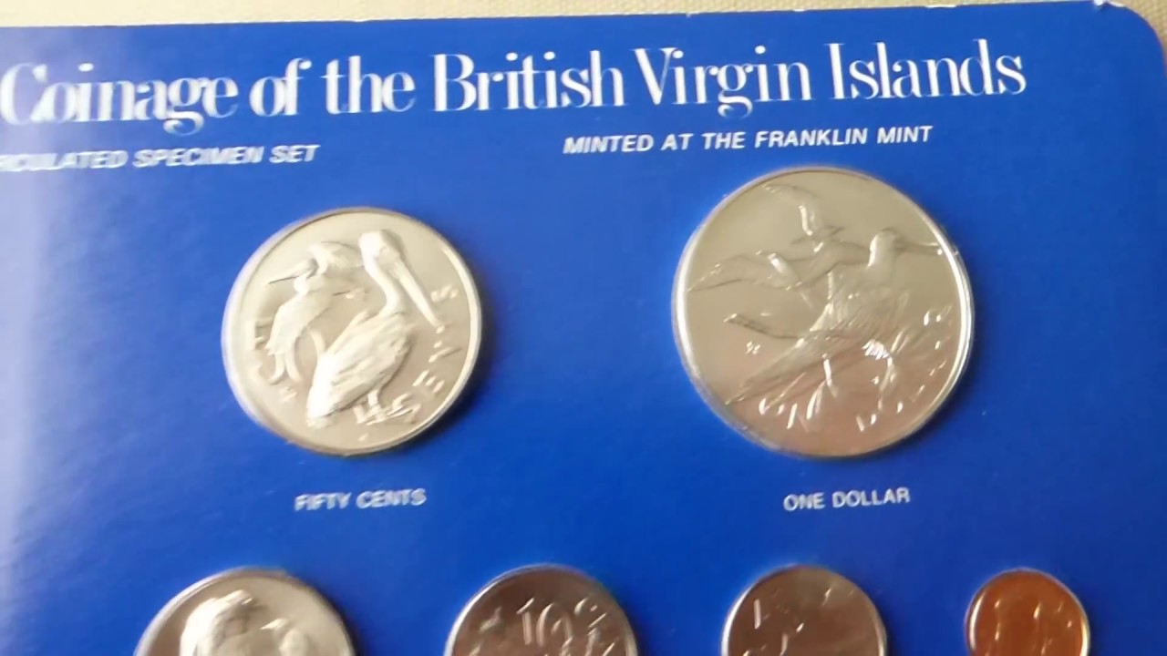 1973 - First Coinage of the British Virgin Islands