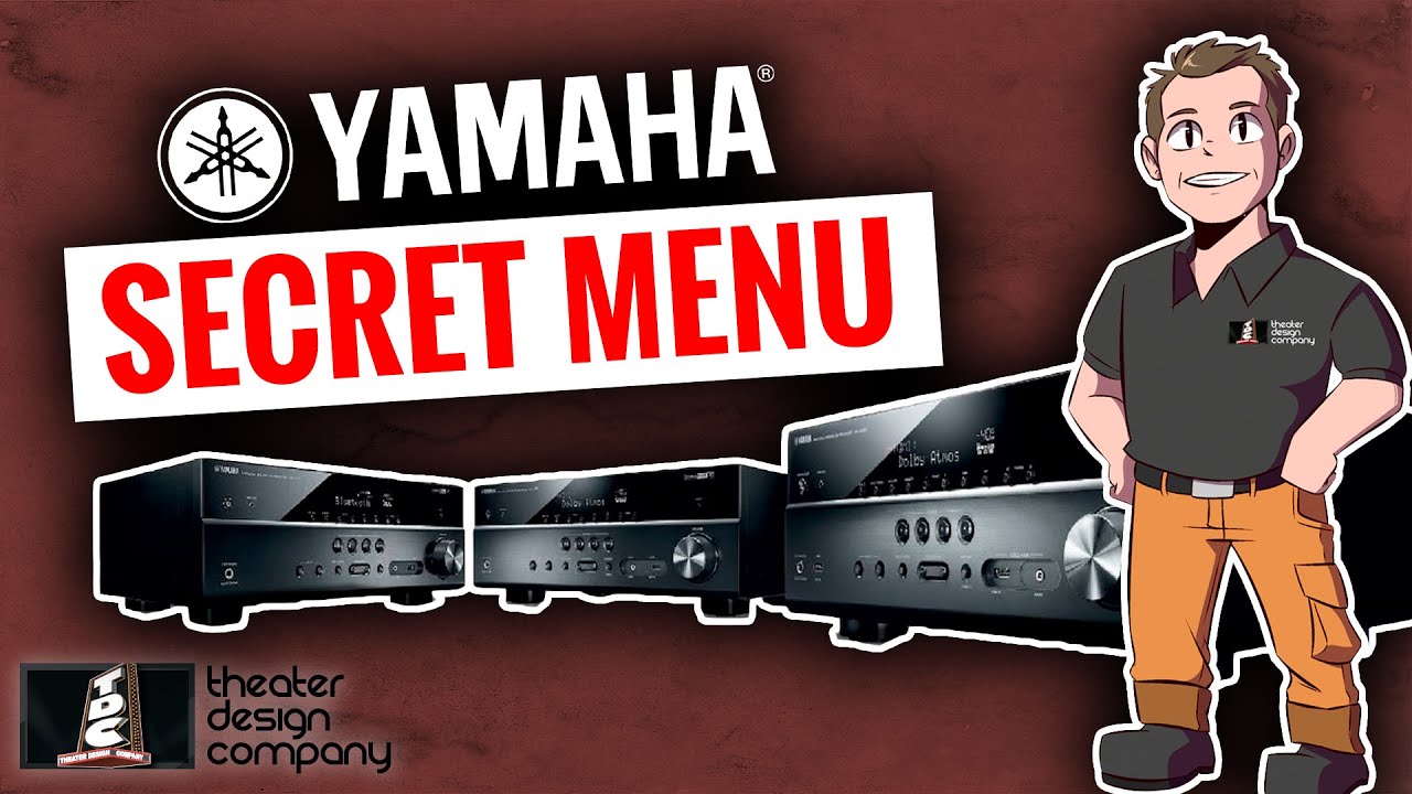 Yamaha Receiver Secret Menu 🔒 Unlock Advanced 4K HDMI Settings & Firmware!