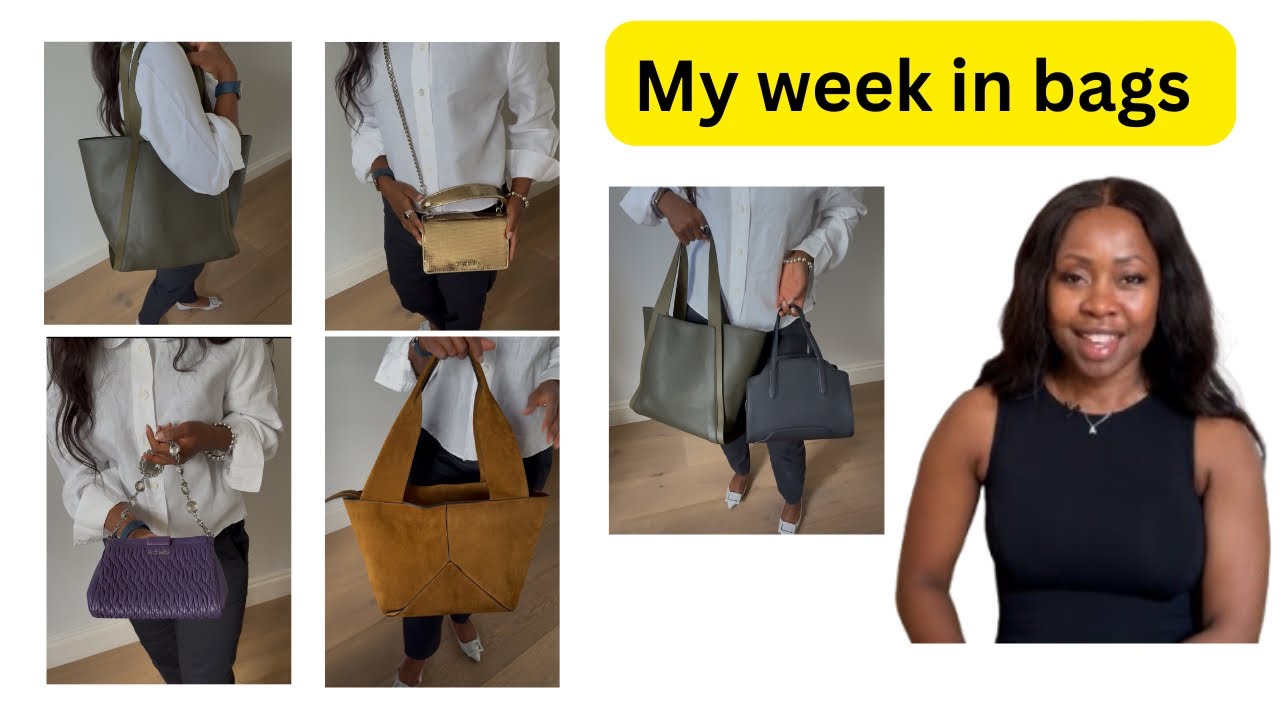 My week in bags | La Portegna, Miu Miu, Loro Piana and Métier | quiet luxury | Anesu Sagonda