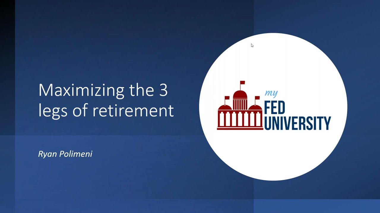Maximizing Your 3 Legged Retirement  FERS, Social Security & TSP