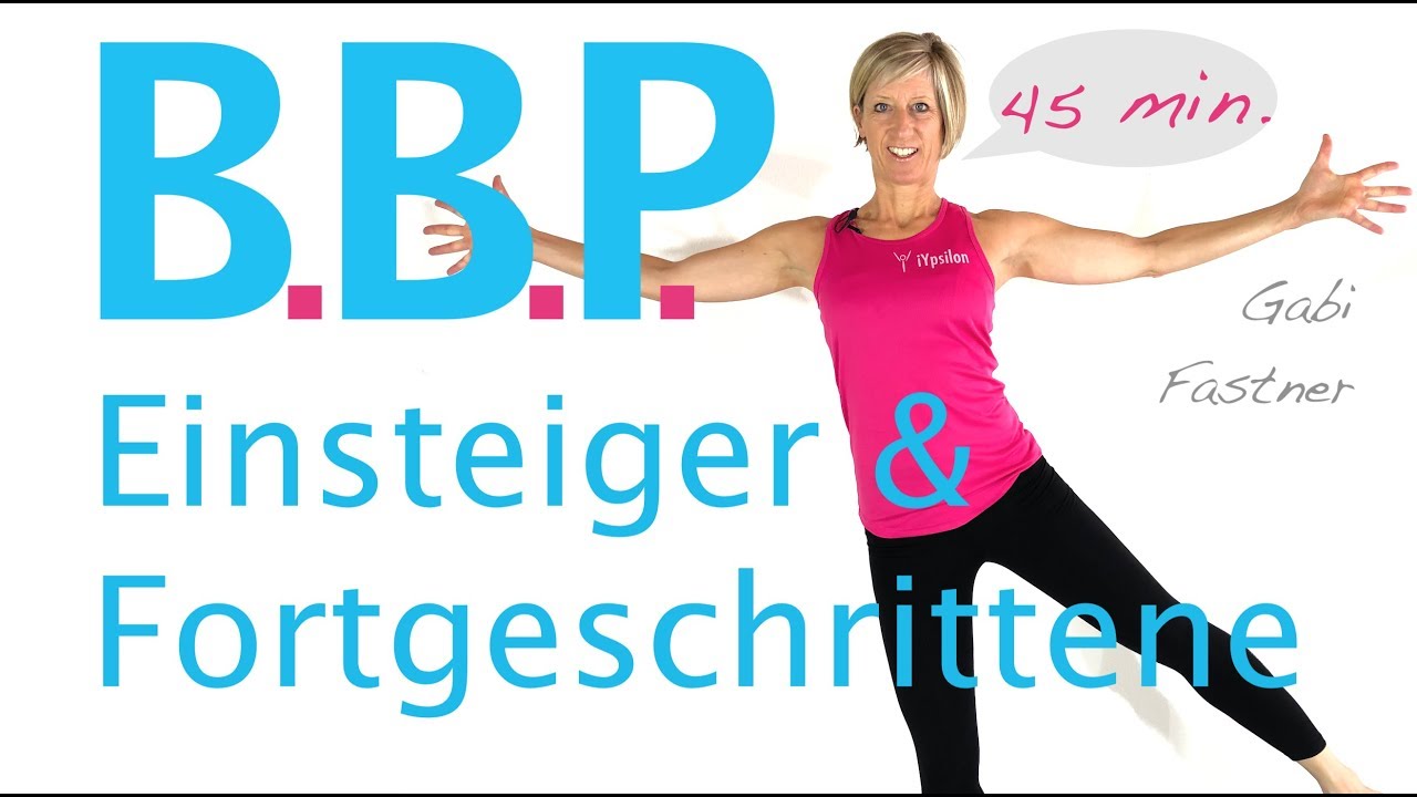 🧬45 min. Bauch-Beine-Po Kurs, ohne Geräte