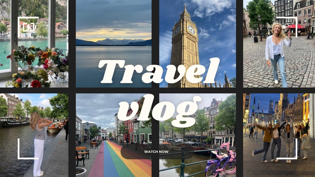 Traveling Europe in 10 Days | Switzerland, Germany, Netherlands, Iceland & UK ✈️☀️