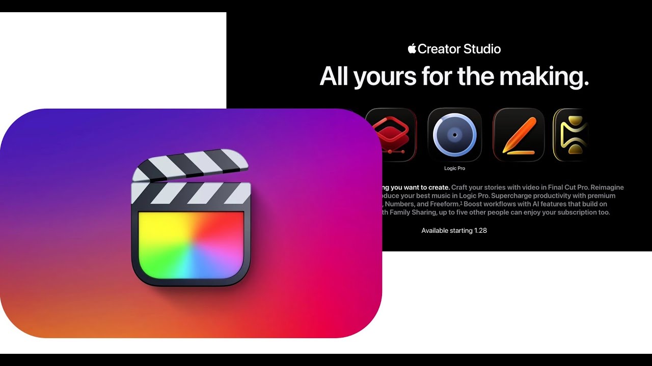FInal Cut PRO vs Apple Creator Studio preplata