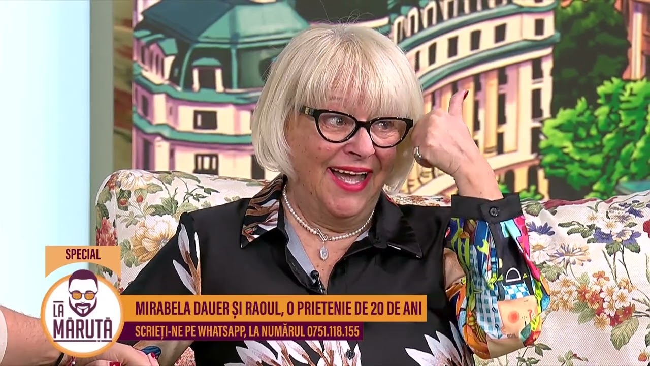 Mirabela Dauer și Raoul, o prietenie de 20 de ani