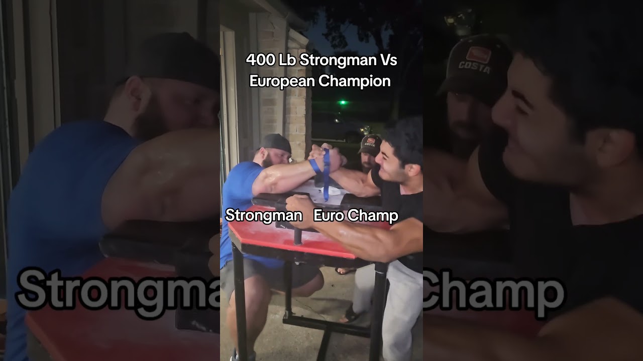 400 Lb Strongman Vs European Champion 